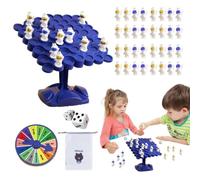 Juegos de equilibrio para niños, juego de equilibrio Swing Stack,Juego de mesa de árbol equilibrado para dos jugadores | Juego de mesa de árbol equilibrado para dos jugadores, juguetes matemáticos par