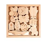 Juegos de Equilibrio para Niños | Juego educativo con animales en madera para aprender jugando | Juguetes de equilibrio animal | Para Aula Preescolar Primaria Mañana Ocio Hogar Tiempo En Familia