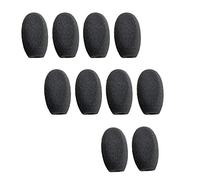 Juegos de espuma micrófono parabrisas cubiertas 10pk I Turtle Beach Recon, Elite Pro, Sades SA708, Logitech Prodigy, KOTION G2000, 8740 - 10