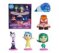 Just Play Conjunto de Figuras coleccionables de Todos los Sentimientos de Inside out 2 de Disney y Pixar, de 2,5 cm a 5,9 cm de Alto, Juguetes para niños a Partir de 3 años