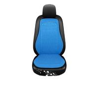 Juegos de funda de asiento Funda Asiento Transpirable Seda Hielo Cojín Refrigeración Verano Respaldo Universal Para Silla Vehículo Alfombrilla Protectora Interior Fundas de Asiento(1set-blue)