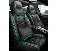 Juegos de funda de asiento Funda De Asiento Cobertura Completa Estilo Universal Para Dodge Para Challenger Para Megane 3 Para Chevy Para Sonic Para JAC T8 Fundas para Asientos(B Black Green)