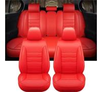 Juegos de funda de asiento Funda De Asiento Coche Cobertura Completa Para FORD Para Focus MK2 Para Edge Para Explorer Para Ecosport Para Escape Para Excursion Juegos de Cubreasientos(A Big red)