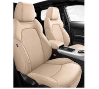 Juegos de funda de asiento Funda De Asiento Coche Para Dodge Para Journey Para Challenger Cojín Protector Interior Juegos de Cubreasientos(Beige,A)