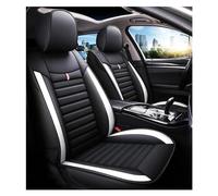 Juegos de funda de asiento Funda De Asiento De Coche De Cobertura 5 Asientos Para CITROEN C4 Para Picasso Para DS3 DS4 DS5 C3 C2 C3 XR C4 Para C5 C6 Fundas Protección cojín(Black White)