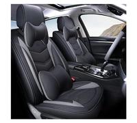 Juegos de funda de asiento Funda De Cuero PU Para Asiento De Coche Para CITROEN C4 Para Picasso Para DS3 DS4 DS5 C3 Para C2 C3 XR C4 C5 C6 Fundas Protección cojín(Black grey luxury)
