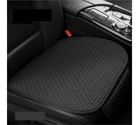 Juegos de funda de asiento Funda Lino Algodón Para Asiento Antisudor Perro Conjunto Completo, Protector Transpirable Fundas para Asientos(Black Seat Pad 1Pcs)