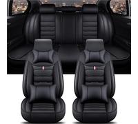 Juegos de funda de asiento Funda Universal Asiento Coche Para SEAT Todos Los Modelos De, Para Leon Para Arona Para Ateca Para Tarraco Para Ibiza Para Alhambra(B Black)