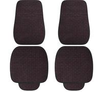 Juegos de Funda de Asiento Funda Universal para Asiento De Coche Cojín para KIA para Sportage para Ceed para Rio para Niro para Stinger Accesorios Coche Protector De Asiento(Black Red 2 Seat)
