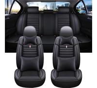 Juegos de funda de asiento Funda Universal Para Asiento De Coche, Para Jaguar Para F Pace Para X3 Para Clio 5 F44 Para Trafic Juegos de Cubreasientos(B Black)