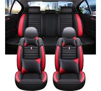 Juegos de funda de asiento Funda Universal Para Asiento De Coche Para Kia Para Soul A3 A8L Para Q3 Para Sportback Para X3 F25 X1 E84 Fundas para Asientos(B Black Red)
