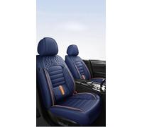 Juegos de funda de asiento Fundas De Asiento Cobertura Total Juego Completo Que Se Adaptan A La Mayoría Los Coches Con Polipiel Impermeable Fundas para Asientos(Azul)