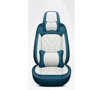 Juegos de funda de asiento Fundas De Asiento Coche Estilo Universal Para La Serie A3 8PA 8VS 8VA 8V7 8VE A4 B6 B7 B8 B9 B6L BE2 Detalles Interiores Fundas para Asientos(B bule white)