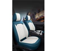 Juegos de funda de asiento Fundas De Asiento Coche Estilo Universal Para La Serie A3 8PA 8VS 8VA 8V7 8VE A4 B6 B7 B8 B9 B6L BE2 Detalles Interiores Fundas para Asientos(A bule white)