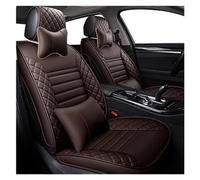 Juegos de Funda de Asiento Fundas De Asiento De Coche para Nissan para Qashqai J10 para Almera N16 para Note para X-Trail T31 para Patrulla Y61 para Juke para Hoja para Teana(Coffee Have Pillow)