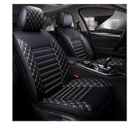 Juegos de Funda de Asiento Fundas De Asiento De Coche para Nissan para Qashqai J10 para Almera N16 para Note para X-Trail T31 para Patrulla Y61 para Juke para Hoja para Teana(Black White)