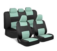 Juegos de funda de asiento Fundas Universales Asientos Juego Completo Mayoría Los Camiones SUV Asiento Trasero Interior Que Se Puede Dividir Con 40/60 50/50 60/40 Fundas de Asientos(Mint)