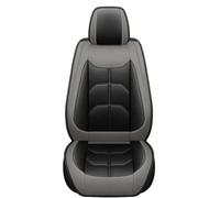 Juegos de funda de asiento Fundas Universales De Cuero Pu Para Asientos Coche Cobertura Completa para VOLVO Para XC60 XC90 XC40 XC70 S60L C30 S80 S90 V50 V60 Protector Cubre Asiento Coche(Gray 1 Seat)