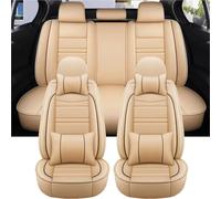 Juegos de funda de asiento Fundas Universales Para Asientos Coche Para Suzuki Sx4 Para Navara D40 Para Lexus Is250 Protector Cubre Asiento Coche(Beige,9 PCS)