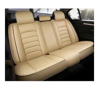 Juegos de funda de asiento Fundas Universales Para Asientos De Coche Accesorios Interiores Para Volvo V50 V40 S40 V60 S80 Xc90 2007 S60 2012 Xc60 Xc40 Xc70 Protector Cubre Asiento Coche(Beige Rear)