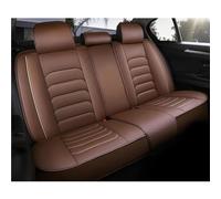 Juegos de funda de asiento Fundas Universales Para Asientos De Coche Accesorios Interiores Para Volvo V50 V40 S40 V60 S80 Xc90 2007 S60 2012 Xc60 Xc40 Xc70 Protector Cubre Asiento Coche(Coffee Rear)