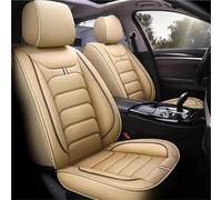 Juegos de funda de asiento Fundas Universales Para Asientos De Coche Accesorios Interiores Para Volvo V50 V40 S40 V60 S80 Xc90 2007 S60 2012 Xc60 Xc40 Xc70 Protector Cubre Asiento Coche(Beige Front)