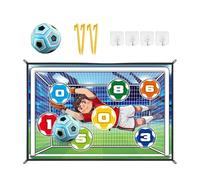 Juegos de Fútbol,Set de Colchoneta con Dianas - Juego de Portería de Fútbol | para Jardín Reunión Familiar Campamento Parque Escuela Hogar Patio de Recreo Patio Trasero Niños y