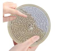 Juegos de Laberinto | Juguete de Madera Laberinto | con 2 Bolas de Metal Herramienta de Actividad Didáctica para Fiestas de Aula Viajes por Carretera para Estudiantes Adultos