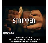 Juegos de Magia para Niños y Adultos - Baraja Stripper - Trucos de Magia Profesionales - Kit de Magia con Cartas Stripper Bicycle Originales - Tutoriales Online de Magos - Aprende Magia Fácil