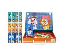 Juegos De Magnéticos,Juguetes Educativos De Doble Cara - Juguetes Magnéticos para Pequeños,para Niños En Edad Preescolar, Niños, Adolescentes, Aprendizaje, Guardería, Adultos, Viaje