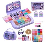 Juegos de maquillaje para niños - Dress Up Toys | Kit de inicio de maquillaje | Princess Pretend Play Games Toys Presents | Juego de belleza cosmética para niñas de más de 3 años antiguo juego de
