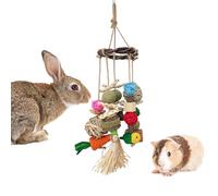 Juegos De Masticar Conejito Natural - Juguetes Conejitos, Para El Interruptor Nodiado | Tratamiento De Entretenimiento Para Ejercicios Para Hámsters, Ardillas, Chinchillas, Animales