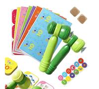 Juegos de Matemáticas | Juguete Interactivo de Aritmética con Dos Martillos - Juego Matemático para Niños - para Aprendizaje Educativo Juguete de Viaje Escuela Regalo Navidad Cumpleaños