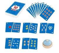 Juegos de matemáticas Niños de 5-7-Tarjetas flash educativas, actividades de aprendizaje | Práctica matemática divertida para jardín de infantes, herramientas de desarrollo juvenil temprano en el