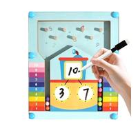 Juegos De Matemáticas Para,Juego Educativo De Perlas Interactivo - Kit de Actividades Educativas con Bloques y Cuentas para Contar hasta 10 como Recurso de Juego para Casa