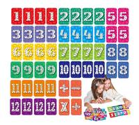 Juegos de matemáticas para niños, Tarjetas Flash de multiplicación - Tarjetas de Flash aritmética educativa para niños | Ayuda de Aprendizaje de sustracción de adición, Suministros de Aula para niños