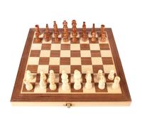 Juegos de mesa ajedrez estuche de madera cb games