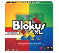 Juegos de mesa Blokus XL de Mattel Games para familias, juegos de ingenio para 2 a 4 jugadores, tablero y piezas de gran tama o (exclusivo de Ama