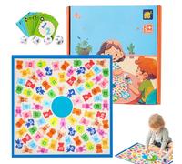 Juegos de mesa de matemáticas | tablero de cálculo interactivo | Juego educativo de matemáticas | Para niños a partir de 3 años juguetes educativos viajes Navidad cumpleaños escuela