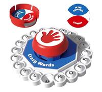 Juegos de Mesa de Palabras | Juguetes De Tablero De Aprendizaje Del Alfabeto,Juegos de Vocabulario - para Niño Niña Joven Adulto Familia Reunión Fiesta Escuela Guardería