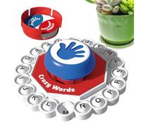 Juegos De Mesa De Palabras - Tablero De Letras Para Deletrear Juguete De Mesa | Juegos de Vocabulario | para Niño Niña Joven Adulto Familia Reunión Fiesta Escuela Guardería