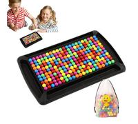 Juegos De Mesa - Juego Eliminación Bolas Arcoíris - Juguetes Interactivos Estratégicos para Niños Niñas Familias Adultos Viaje Fiestas Celebraciones Cumpleaños