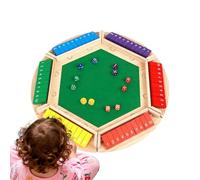 Juegos de Mesa para Niños | Actividades Familiares con Dados De 4 Lados - Juguetes De Aprendizaje De Estrategia Y Pensamiento Lógico - para Jóvenes Niños Niñas Viajes Fiestas de Cumpleaños