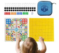 Juegos de Mesa para Niños | Juegos de Mesa Portátiles Para Familias Niños - Juguetes Educativos Interactivos Para La Escuela Viajar Hogar Avión Coche Noches Familiares