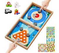 Juegos De Mesa para Niños, Juguetes para Bolos De Mesa-Juegos De Y Accesorios Madera Educativa 7 En 1 para Niños Rutinas De Acostado para Preescolar De