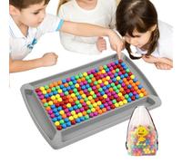 Juegos De Mesa - Tablero De con Bolas De Colores | Juguetes Interactivos Estratégicos para Niños Niñas Familias Adultos Viaje Fiestas Celebraciones Cumpleaños