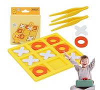 Juegos De Mesa XO, Juego De Mesa Tac Toe, Juego De Mesa De Escritorio Educativo Interactivo, Regalo De Fiesta, Fortalecimiento De Habilidades Cognitivas, Juguete De Viaje Portátil Para Noche De Juego