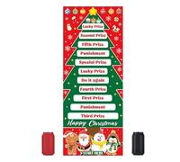 Juegos de Navidad para Familias y | Suministros De Interactivos Clásicos Y Divertidos,Juegos De Navidad | Para Cumpleaños Oficinas Hogar Escuela Dormitorio Apartamento Jardín