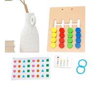Juegos de palabras para asociar en madera educativa 2 en 1 interactivos