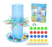 Juegos de Palos para niños con Cuentas: caída de Bolas para Mejorar la coordinación, Juego rápido y Divertido de Tirar de Palos | Emocionante Estilo Kerplunk para enfocar la atención y la Mano-